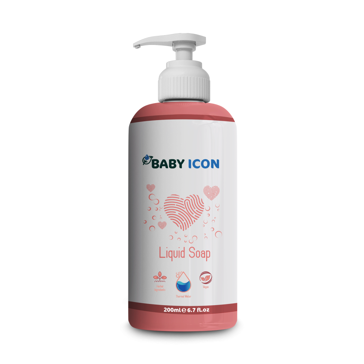 Baby Icon Parfümsüz Doğal Çilek Kokulu Sıvı Sabun 200 ml