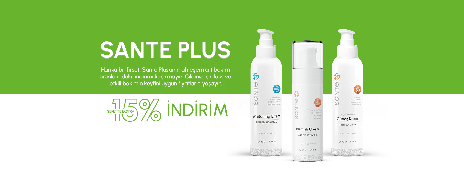 Sante Plus Banner