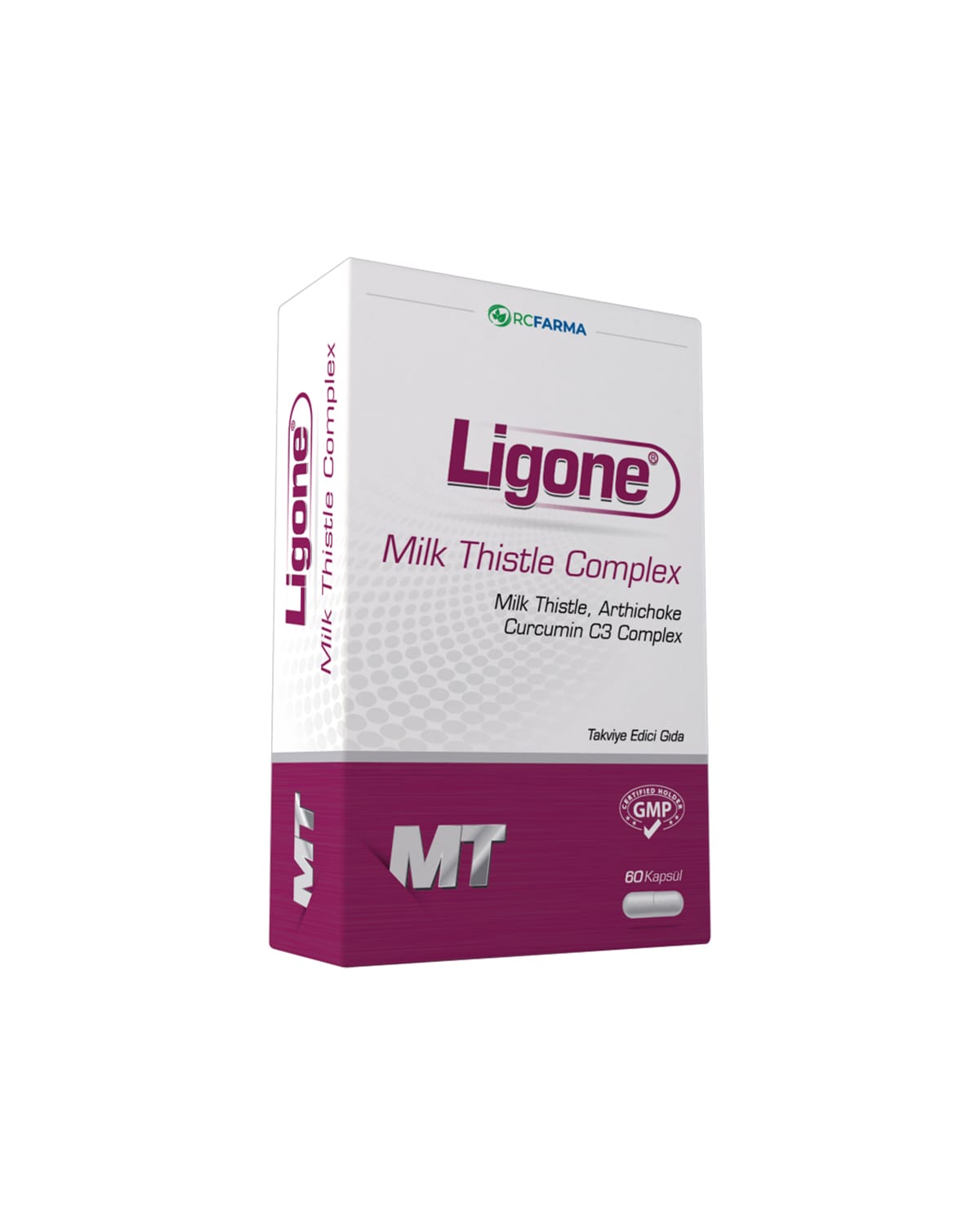 Ligone Milk Thistle Complex 60 Kapsül Rc Farma Ligone Milk Thistle Complex 60 Kapsül - Görsel 1