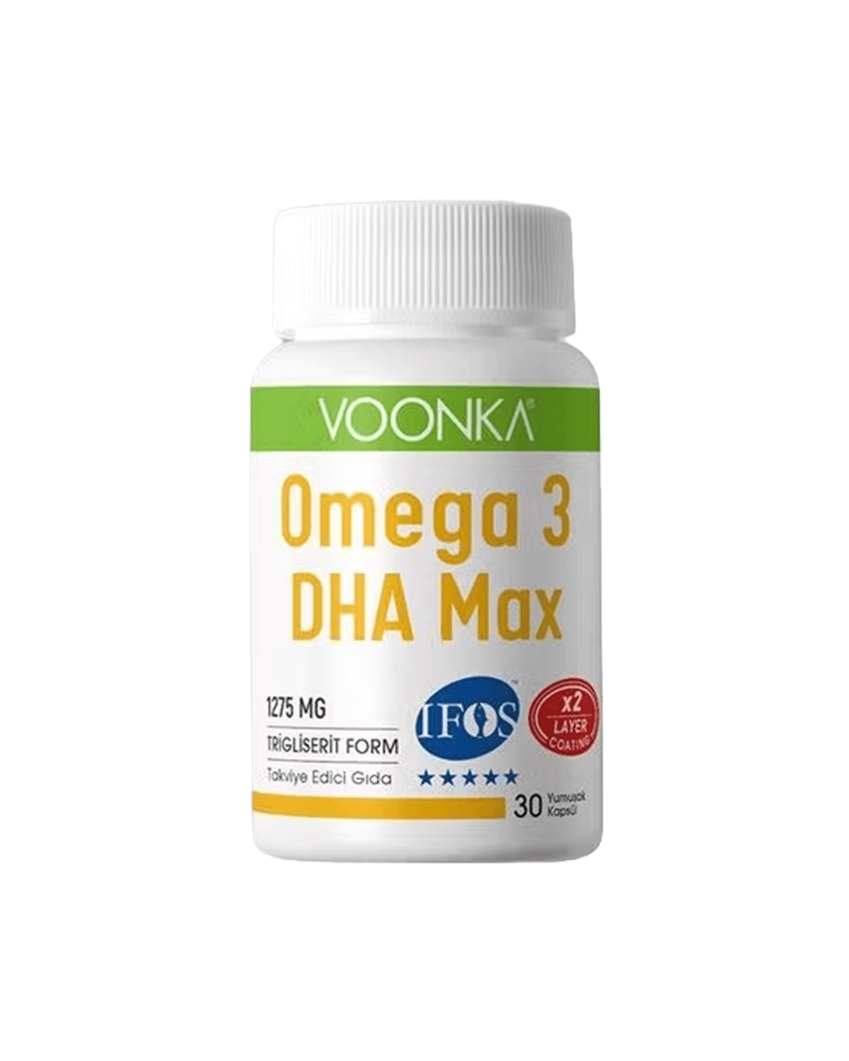 Voonka Omega 3 DHA Max 1275 Mg 30 Kapsül Voonka Omega 3 DHA Max 1275 Mg 30 Kapsül - Görsel 1